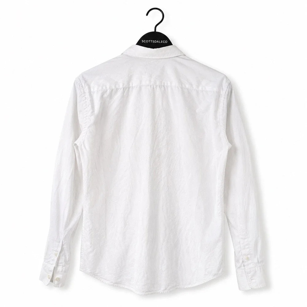 Polo Ralph Lauren Shirt Mens Large White Cotton Bamboo Button Down Classic Pony